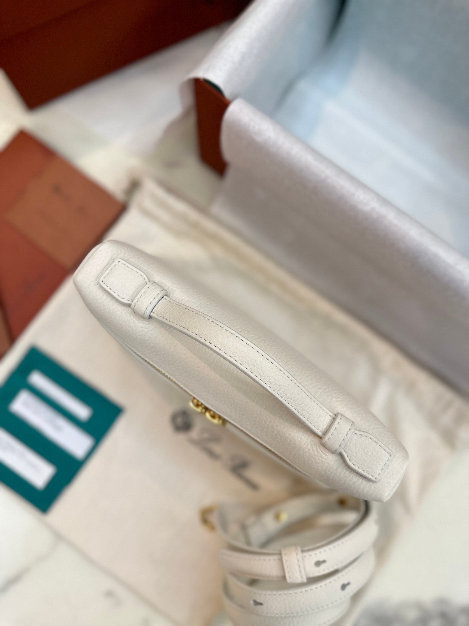 Loro Piana Purse in white