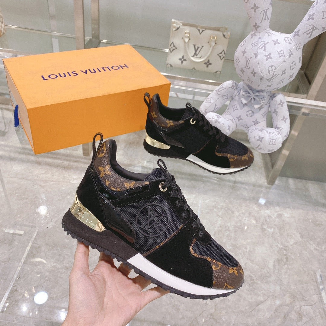 Louis Vuitton black trainers