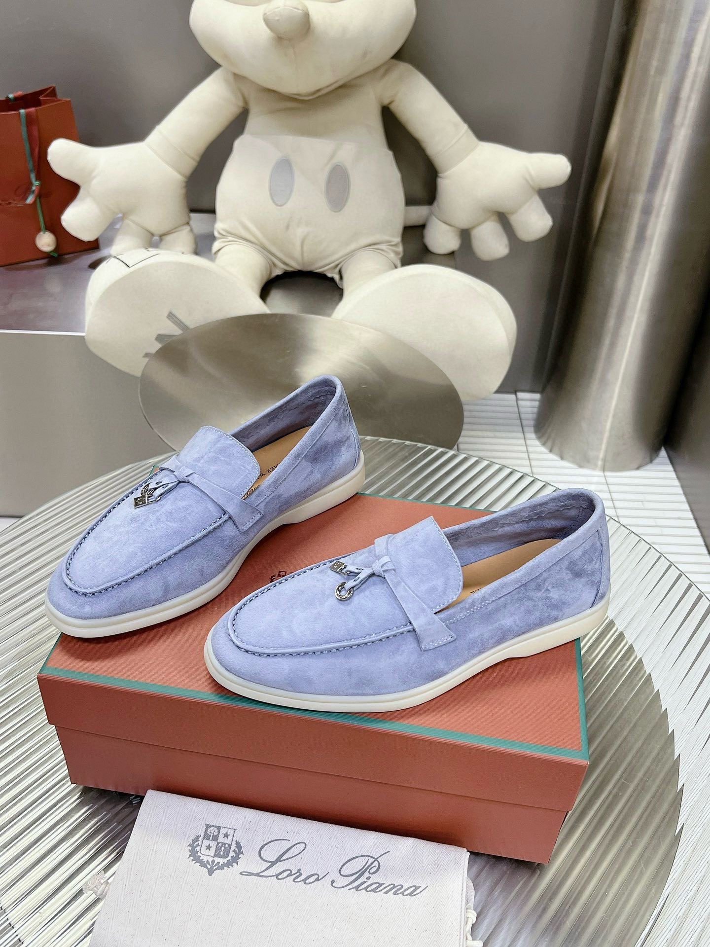 Loro Piana summer walk blue