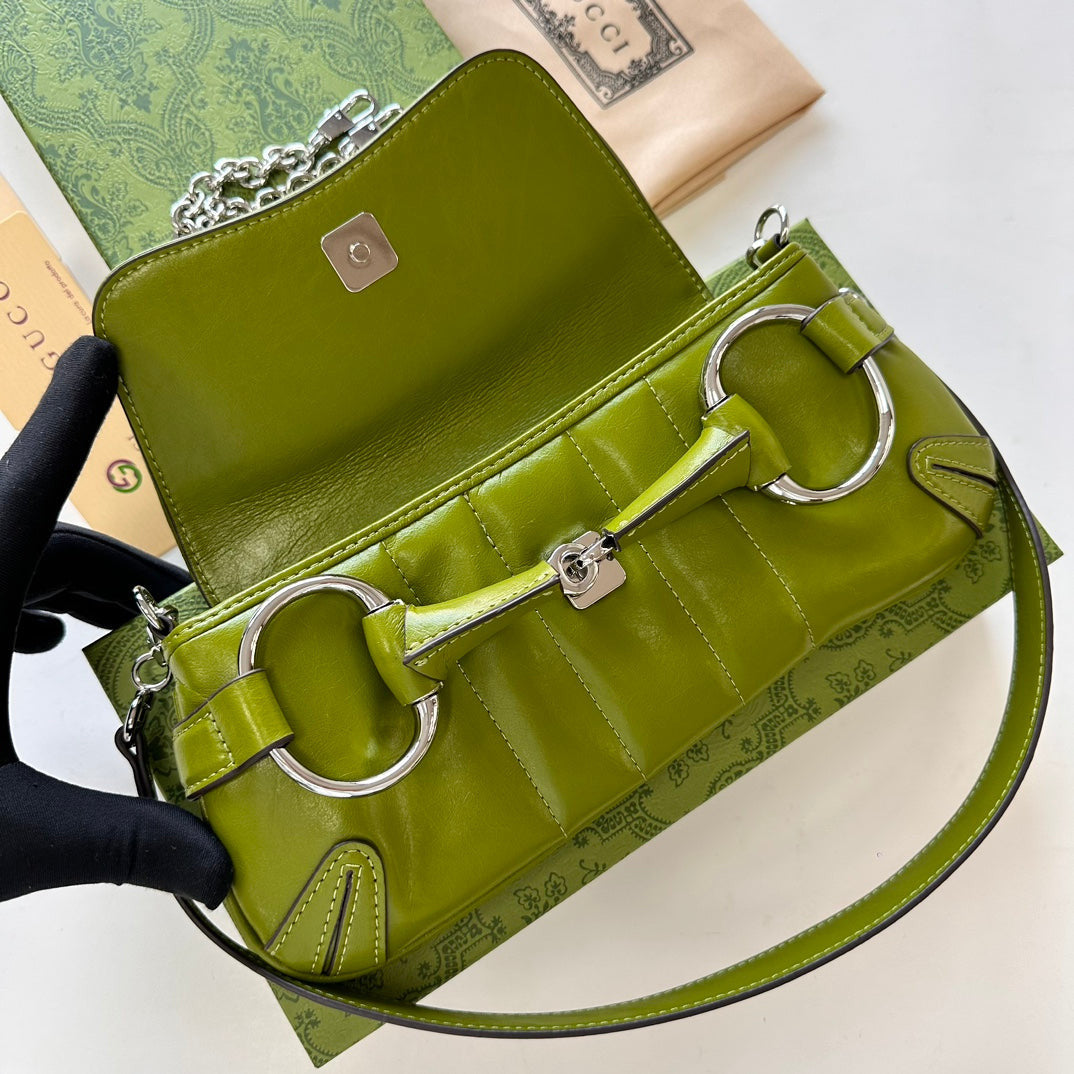 Gucci Horsebit Chain Bag