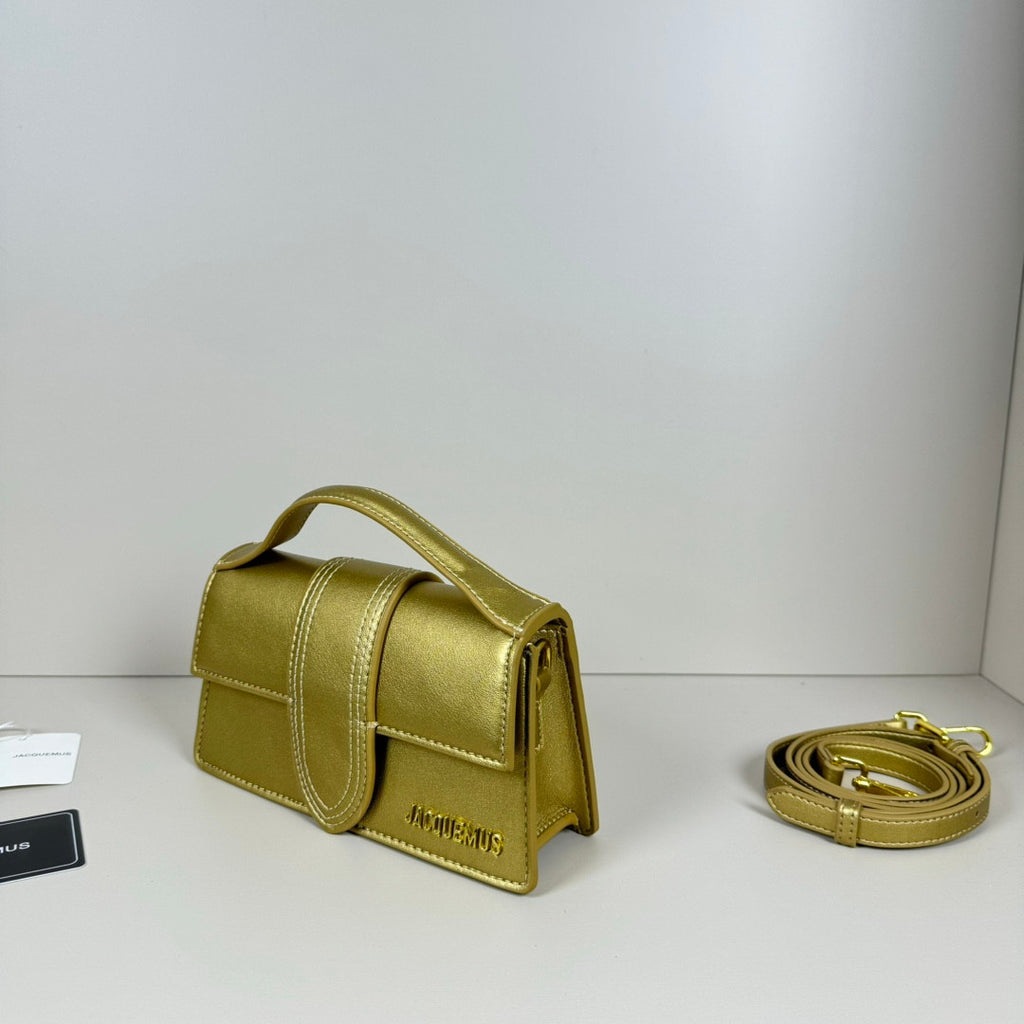 Geantă Jacquemus aurie