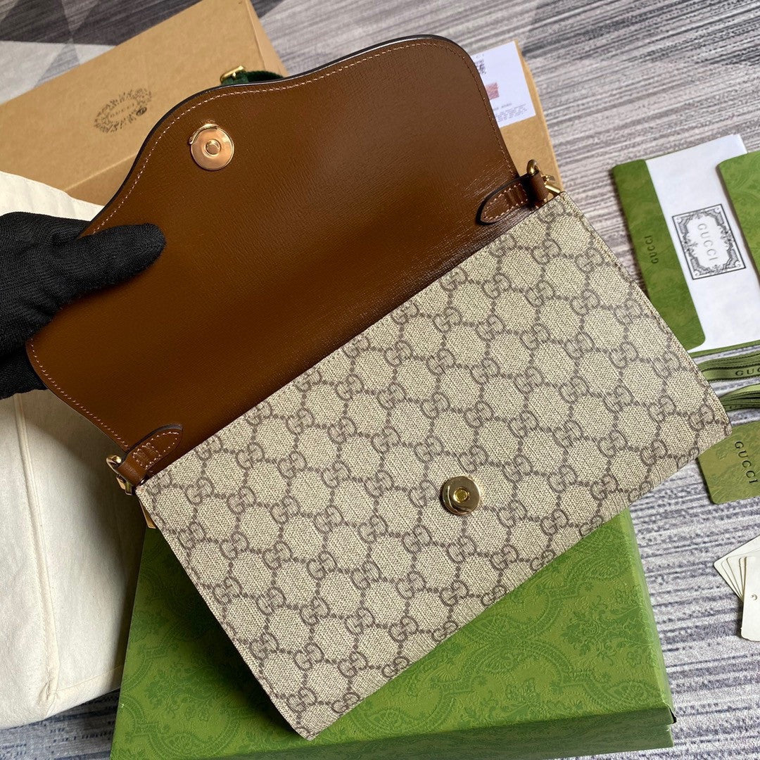 Gucci horsebit clutch