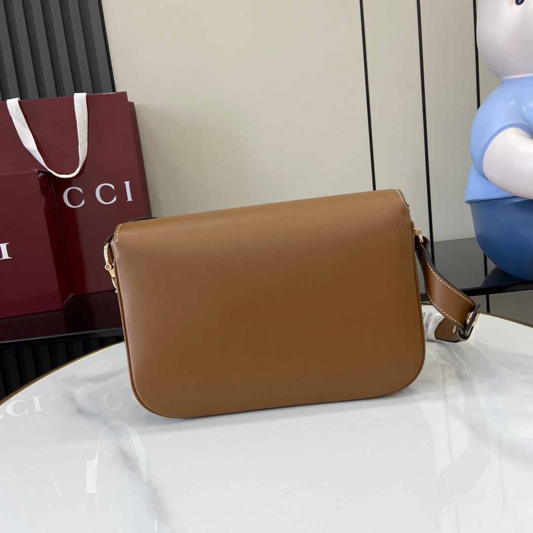 Gucci horsebeat bag brown