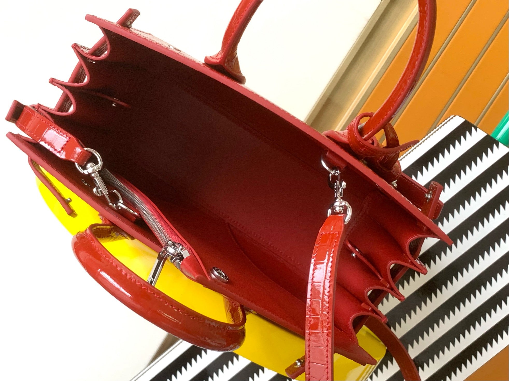 Saint Laurent handbag red