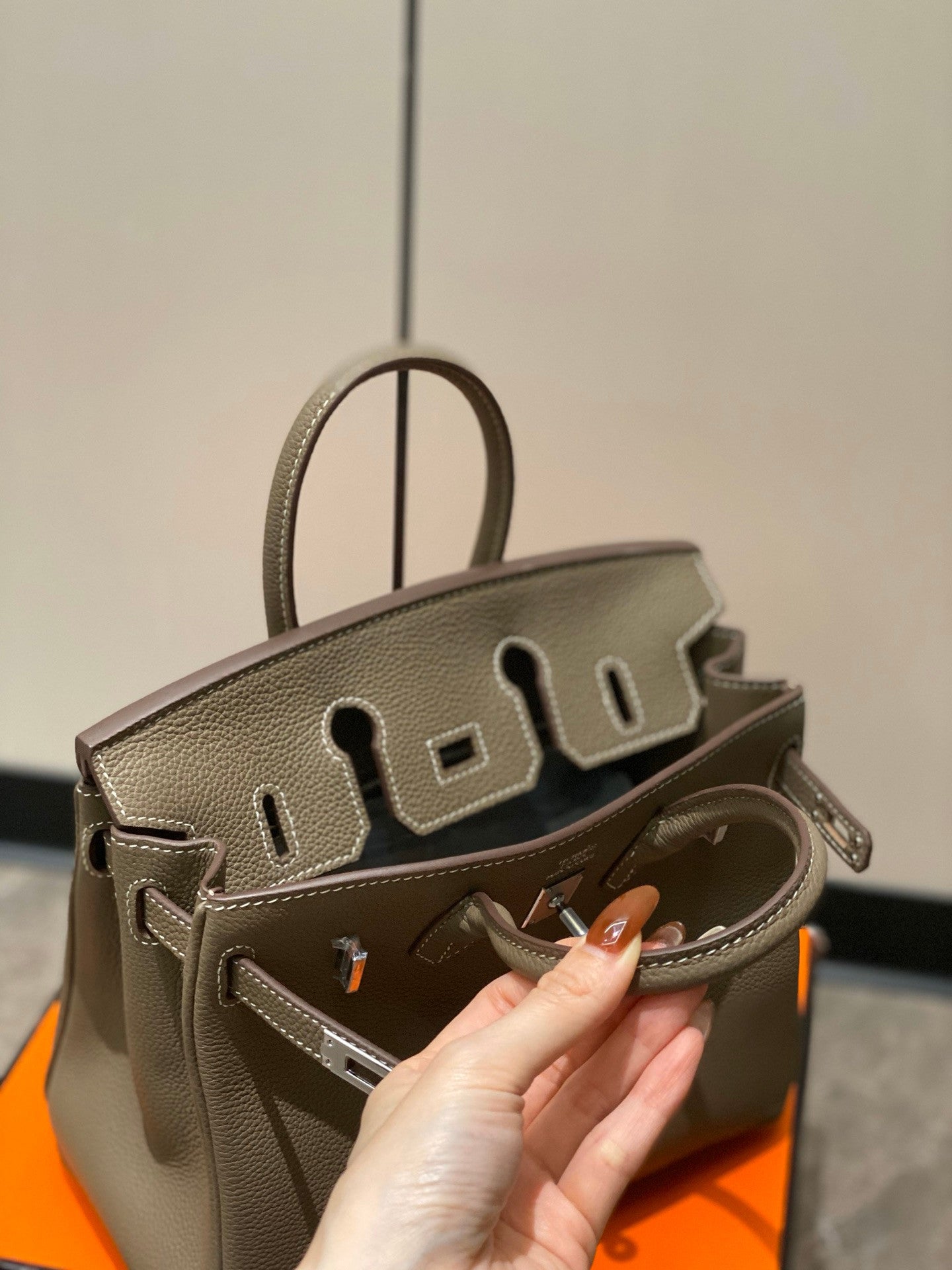 Hermes Birkin In Beige Marfa