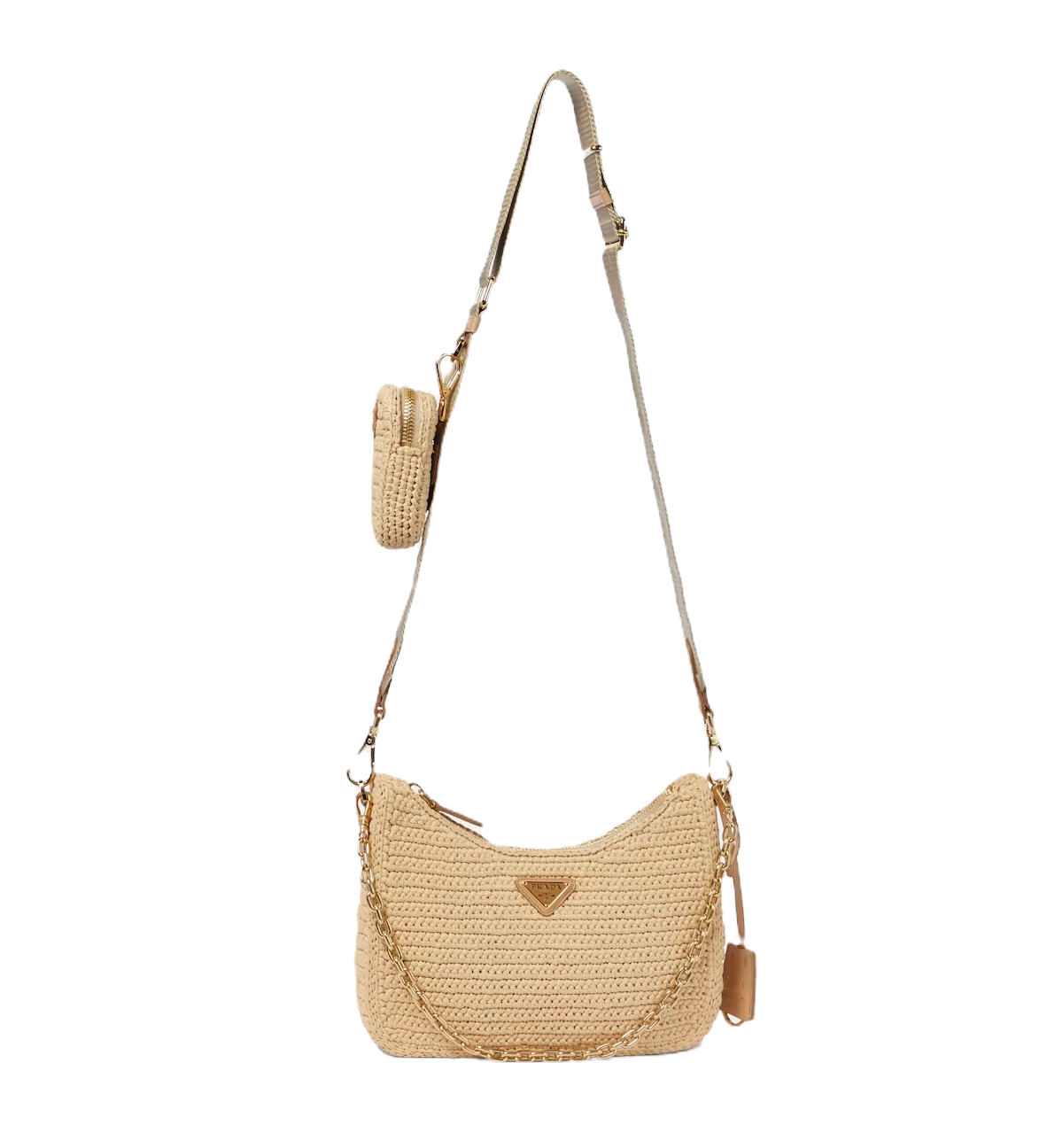Prada Re-edition 2005 Raffia Bag