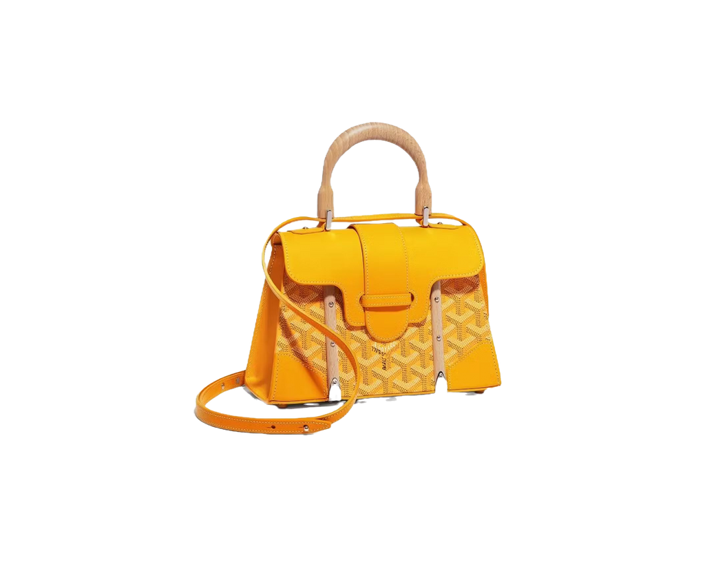 Goyard Saigon Bag In Yellow