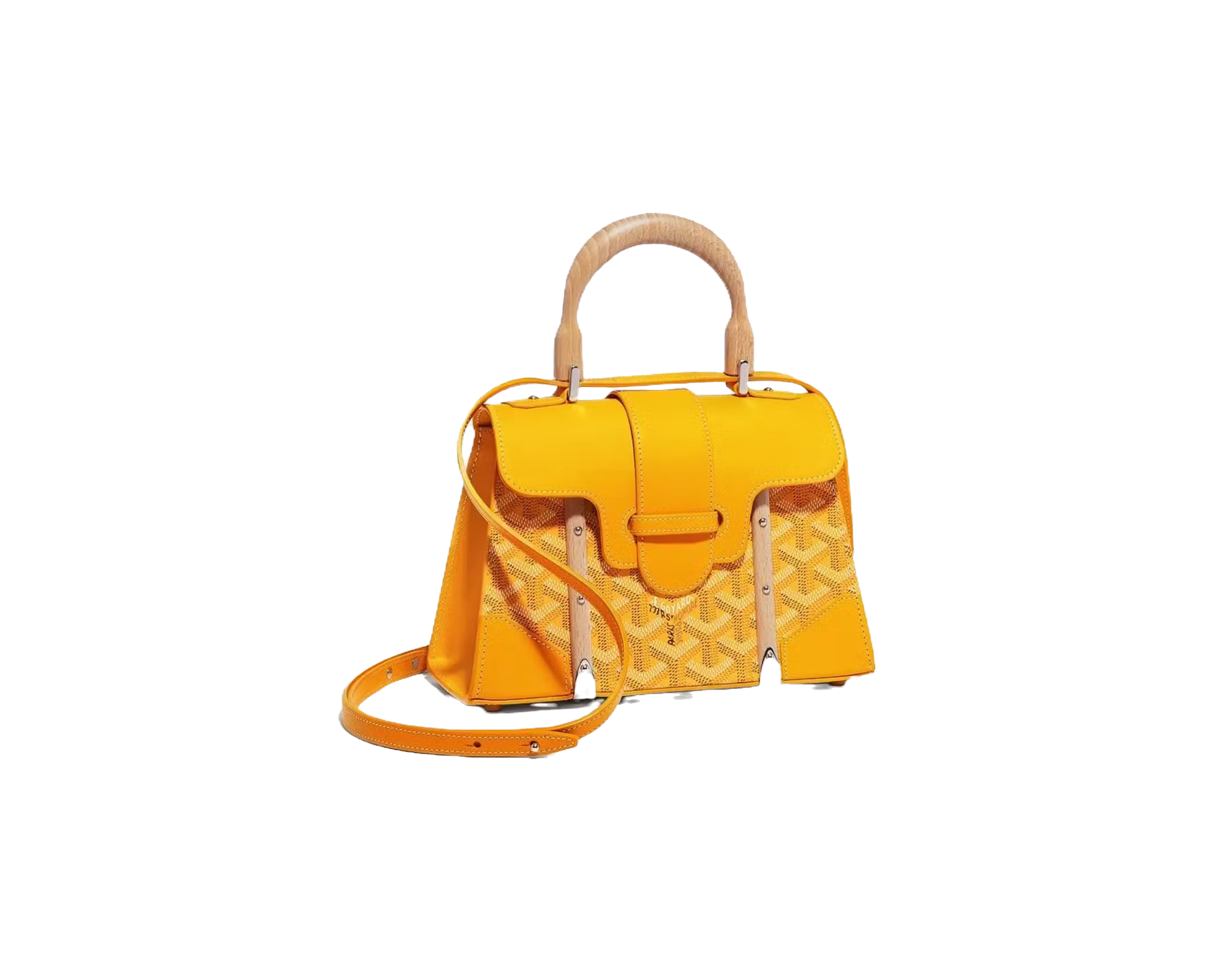Goyard Saigon Bag In Yellow