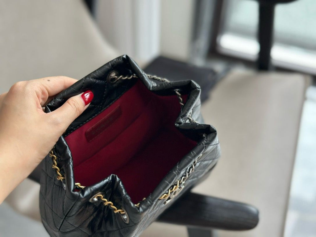 Chanel Leather Backpack