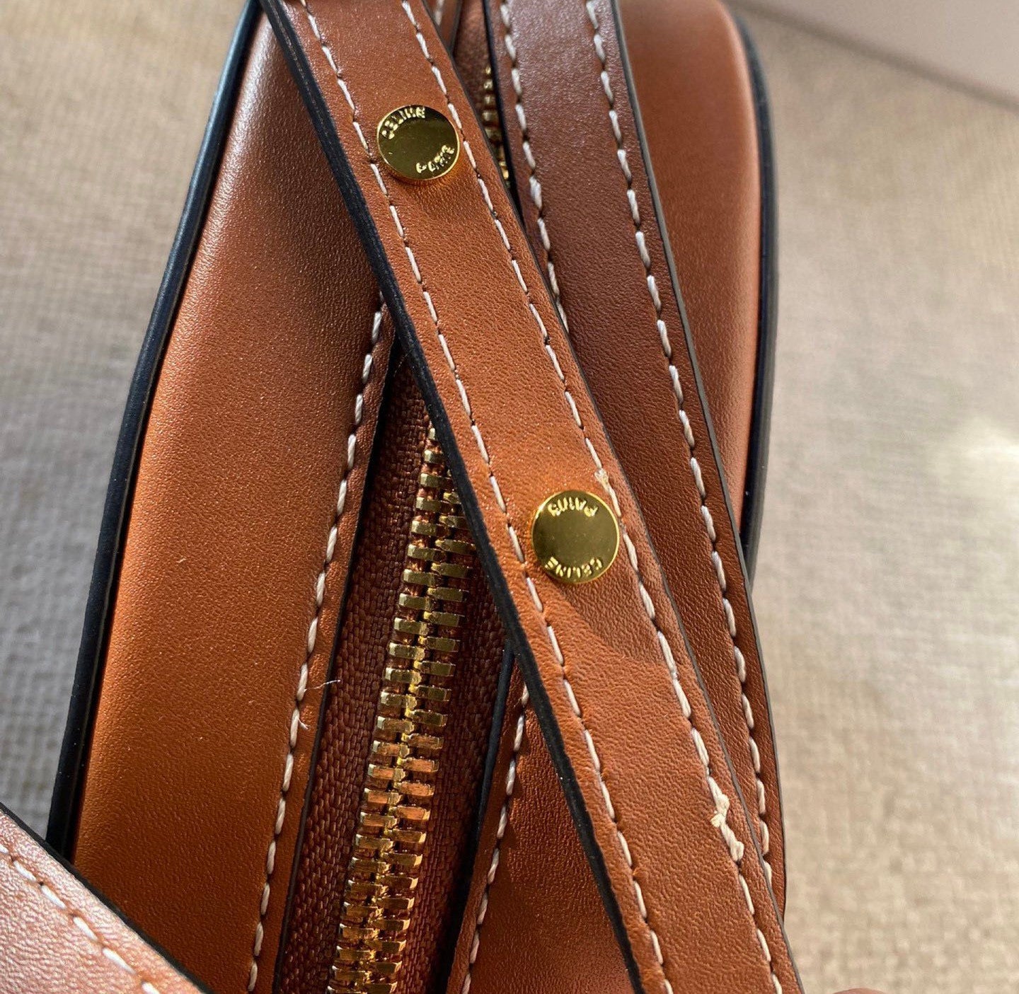 Celine Crossbody Oval Purse