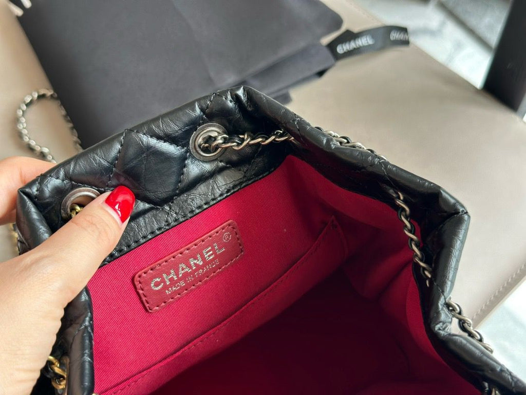 Chanel Leather Backpack