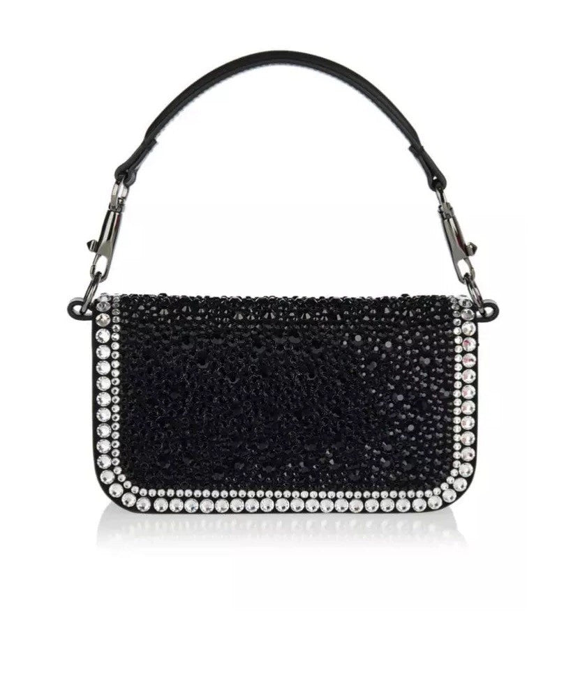 Valentino bag black crystal