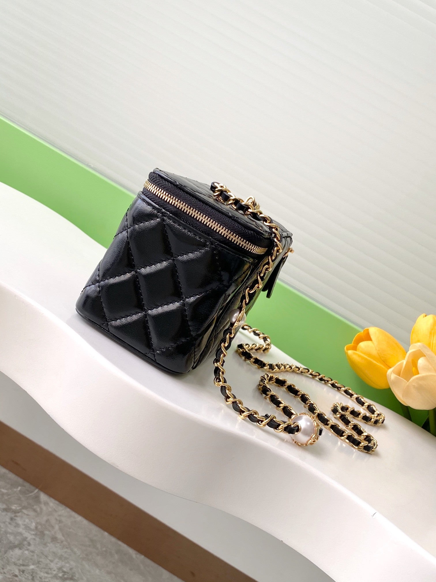 Chanel Handbag Leather Purse