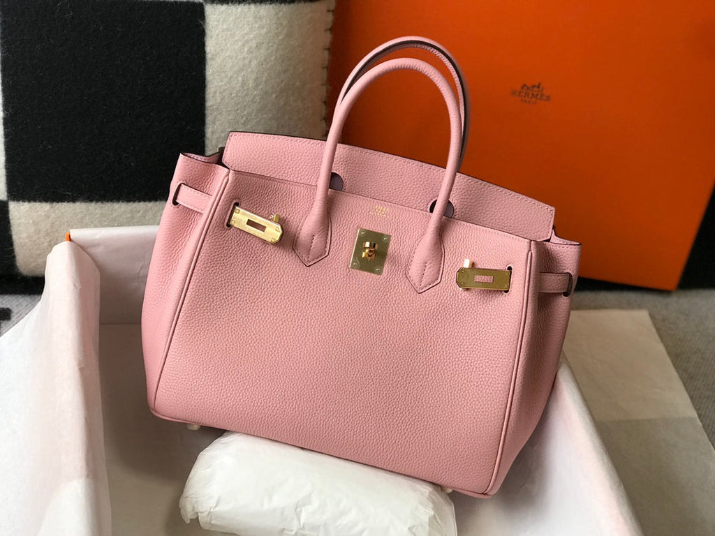 Hermes Birkin în roz azalee