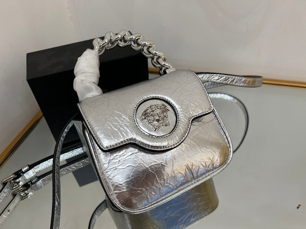 Versace silver bag