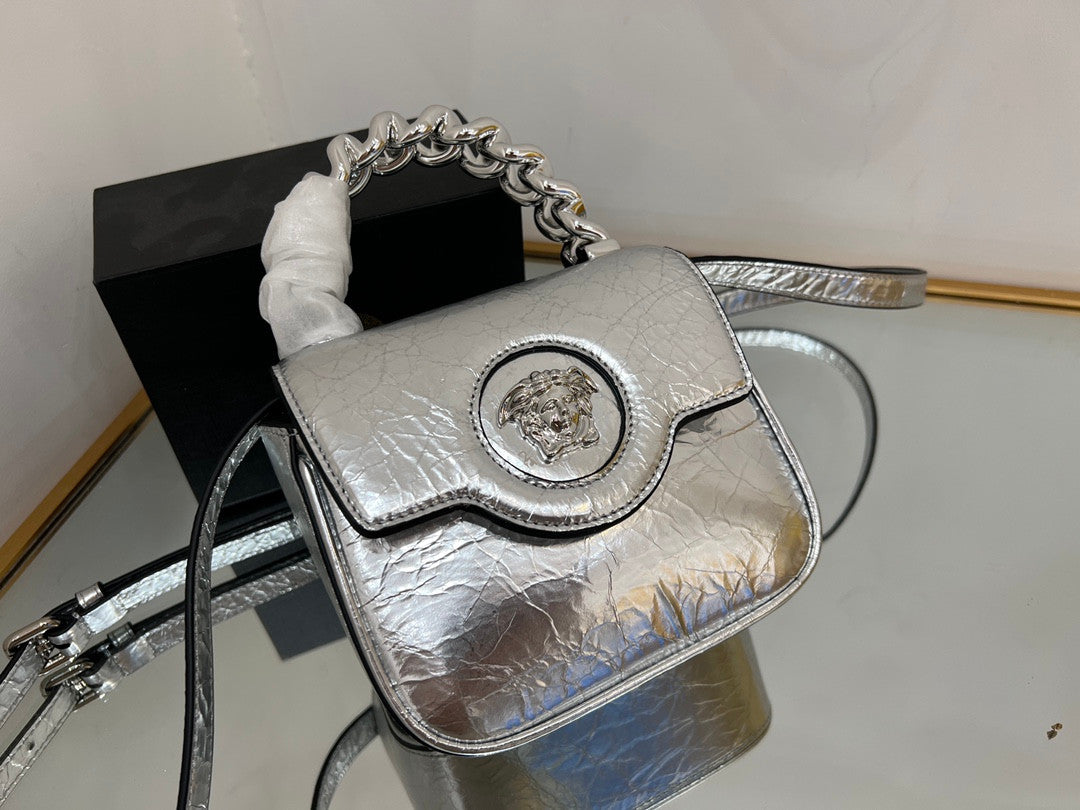 Versace silver bag