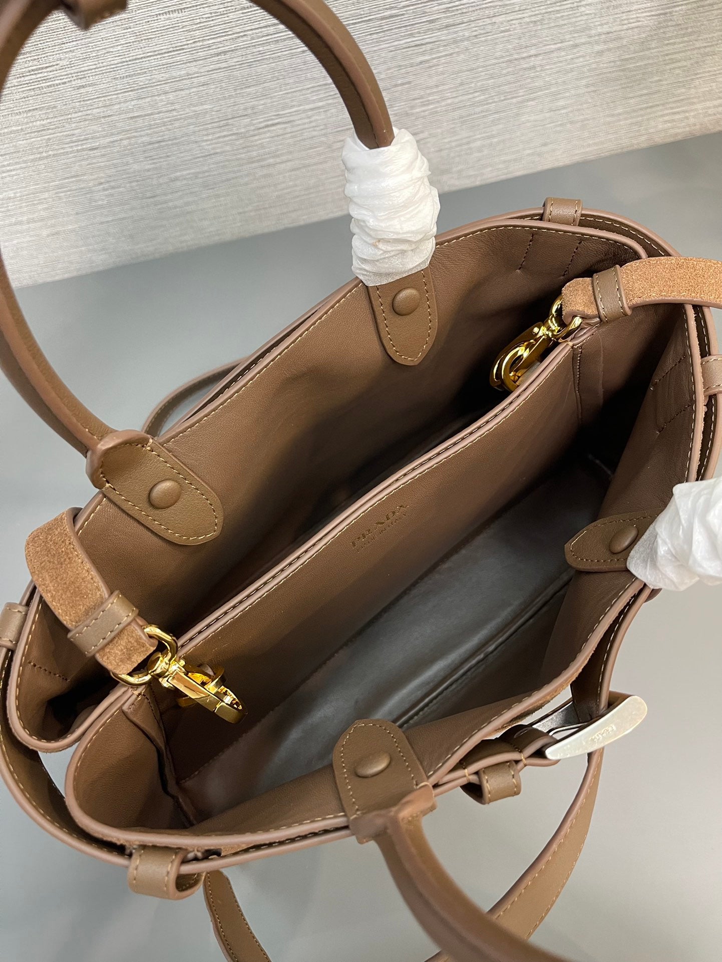Prada Buckle Handbag