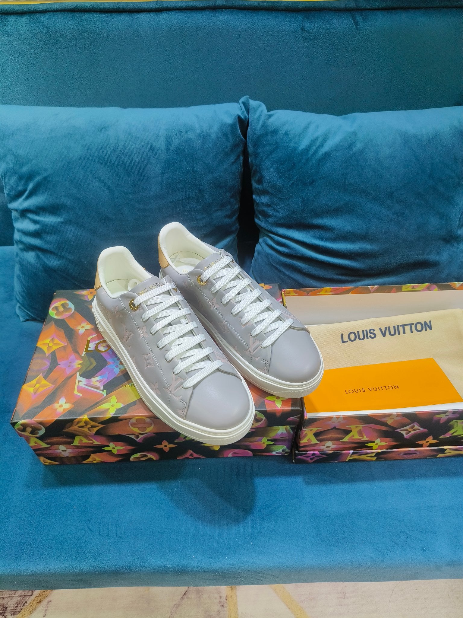 Louis Vuitton groovy sneakers