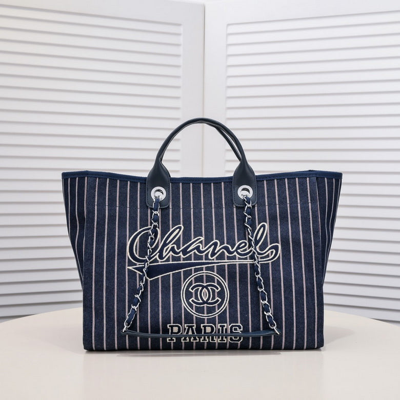 CC Denim Tote Bag