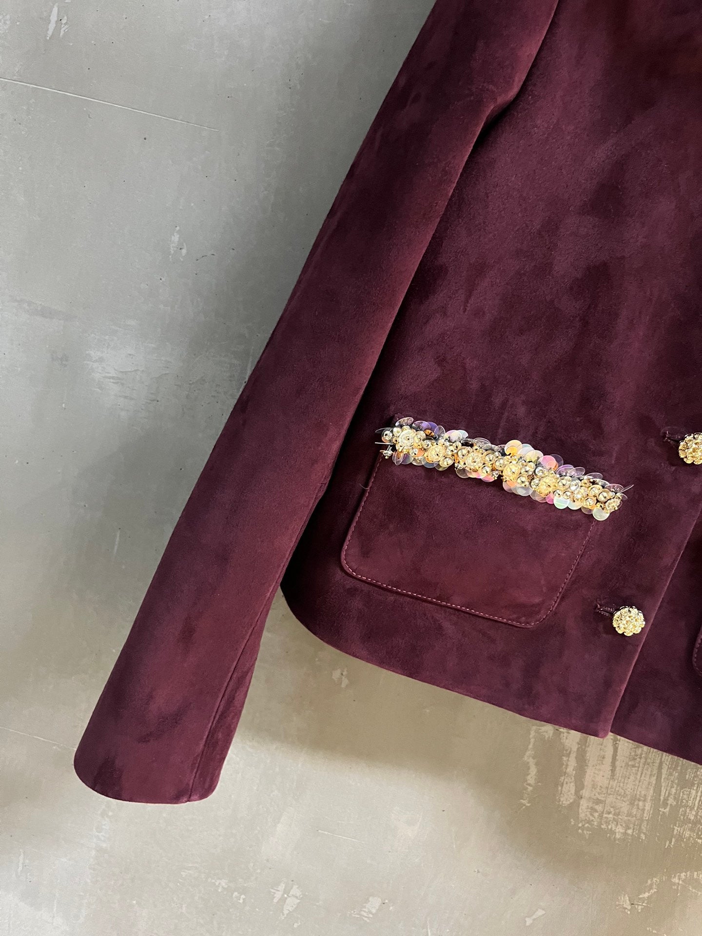 Jacket Chanel In Suede