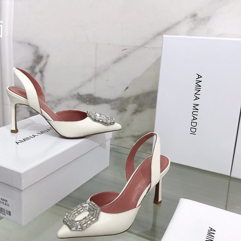 Amina Muaddi Pumps