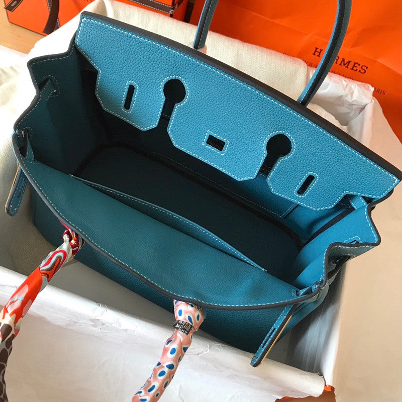 Hermes Birkin In Blue