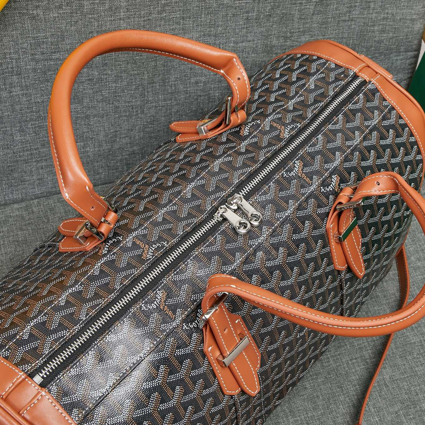 Goyard Leather Travel Bag