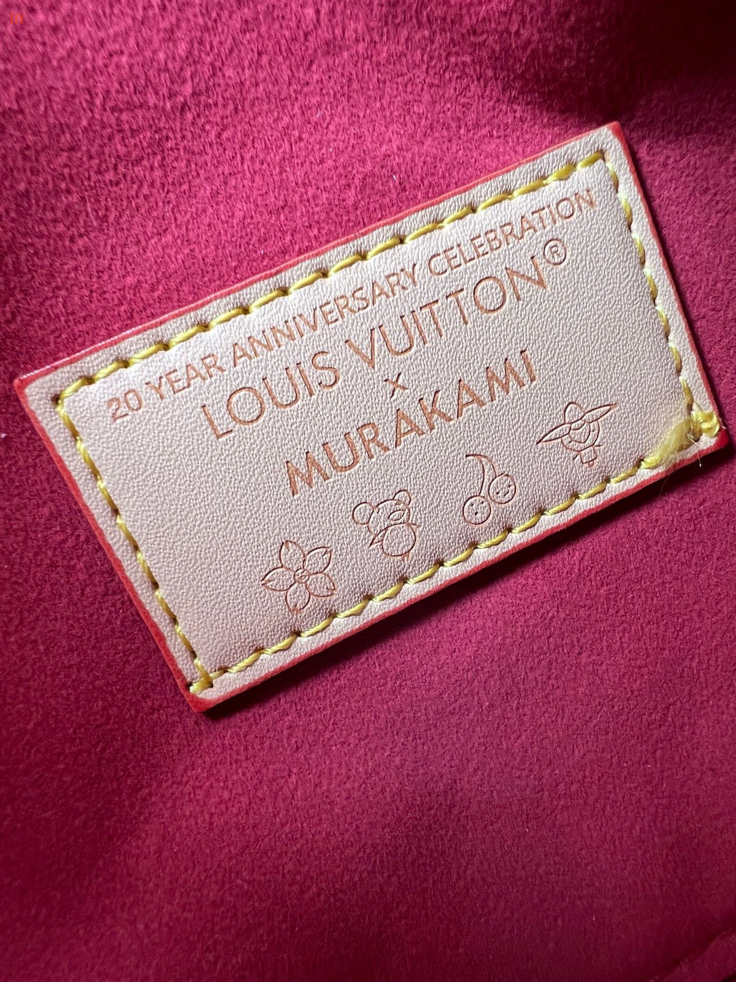 Louis Vuitton bag cherry