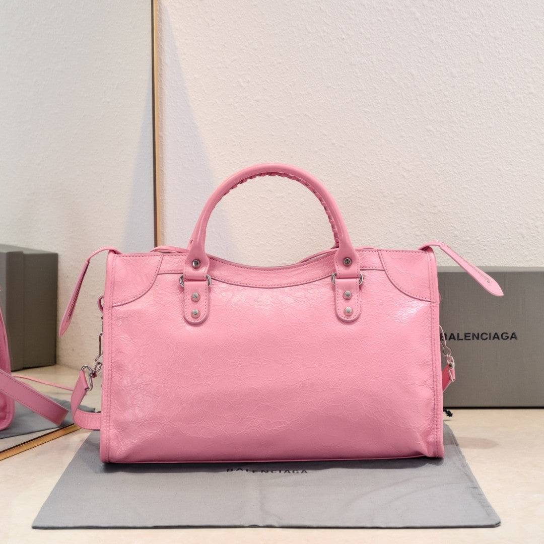 Balenciaga Le City Bag in Pink