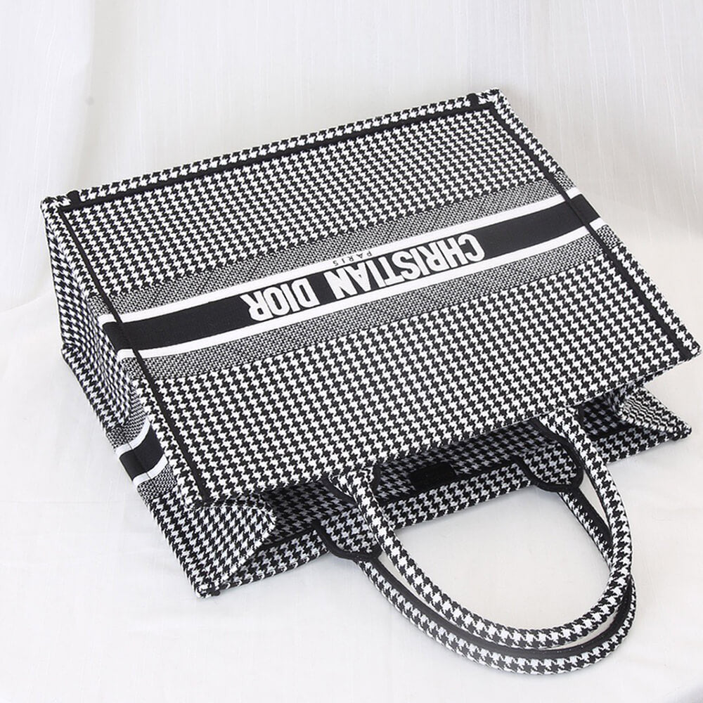 Dior Tote Black And White