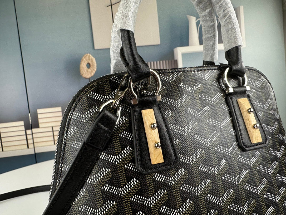 Goyard Vendome Black Handbag
