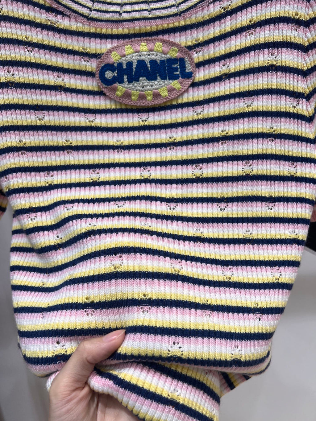Chanel pulover stripes