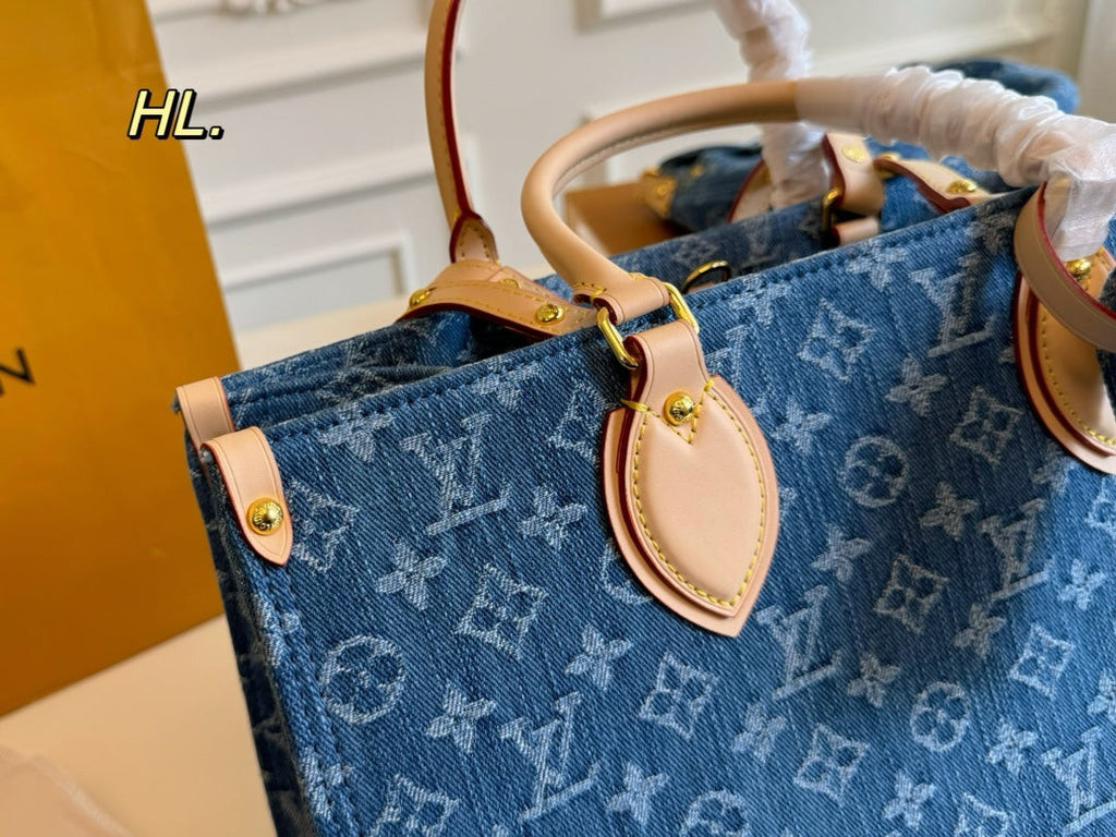 LV Denim On The Go