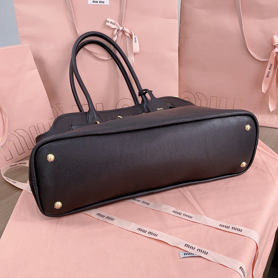 Miu Miu Aventura Black Nappa Bag