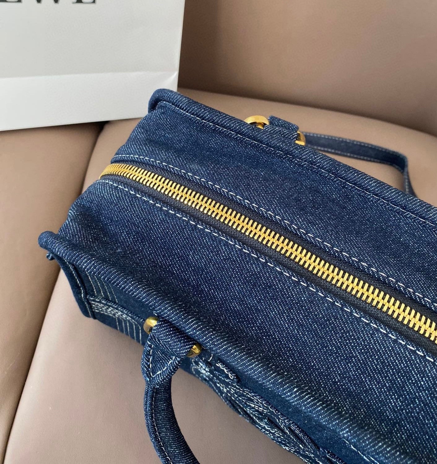 Loewe Bag In Denim