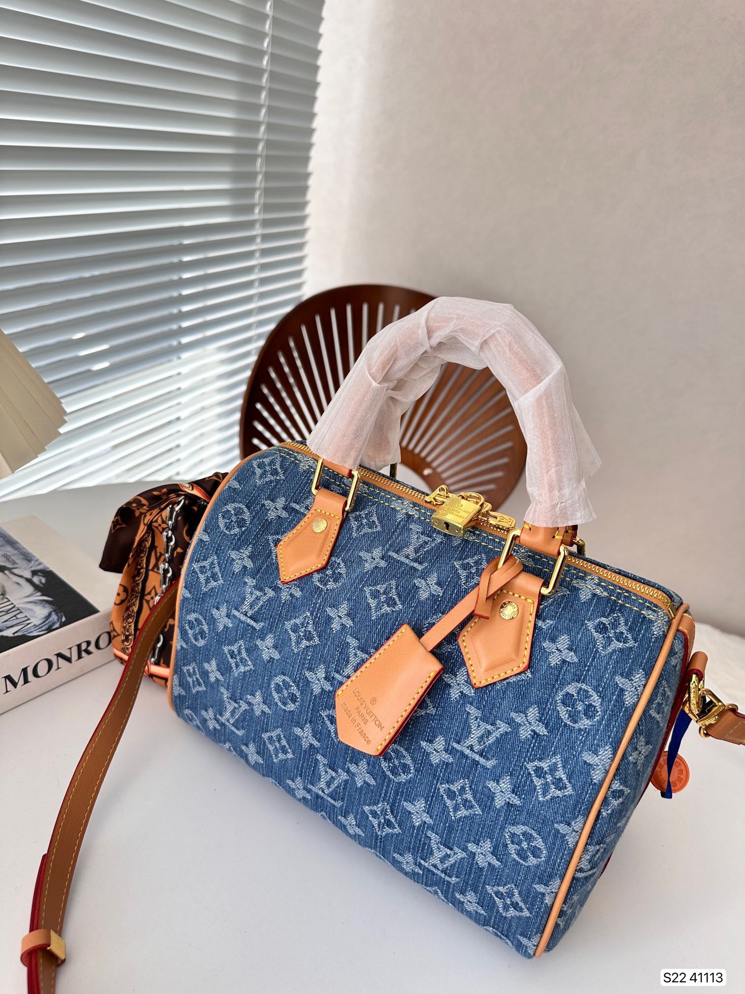 Geantă LV Speedy Denim