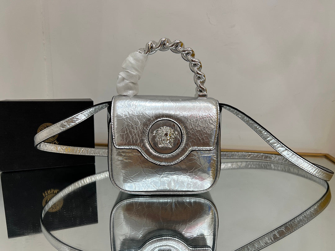 Versace silver bag