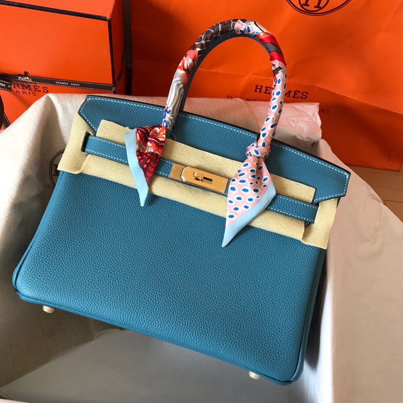 Hermes Birkin In Blue