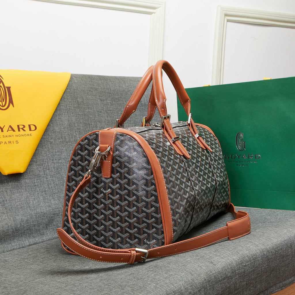 Goyard Leather Travel Bag