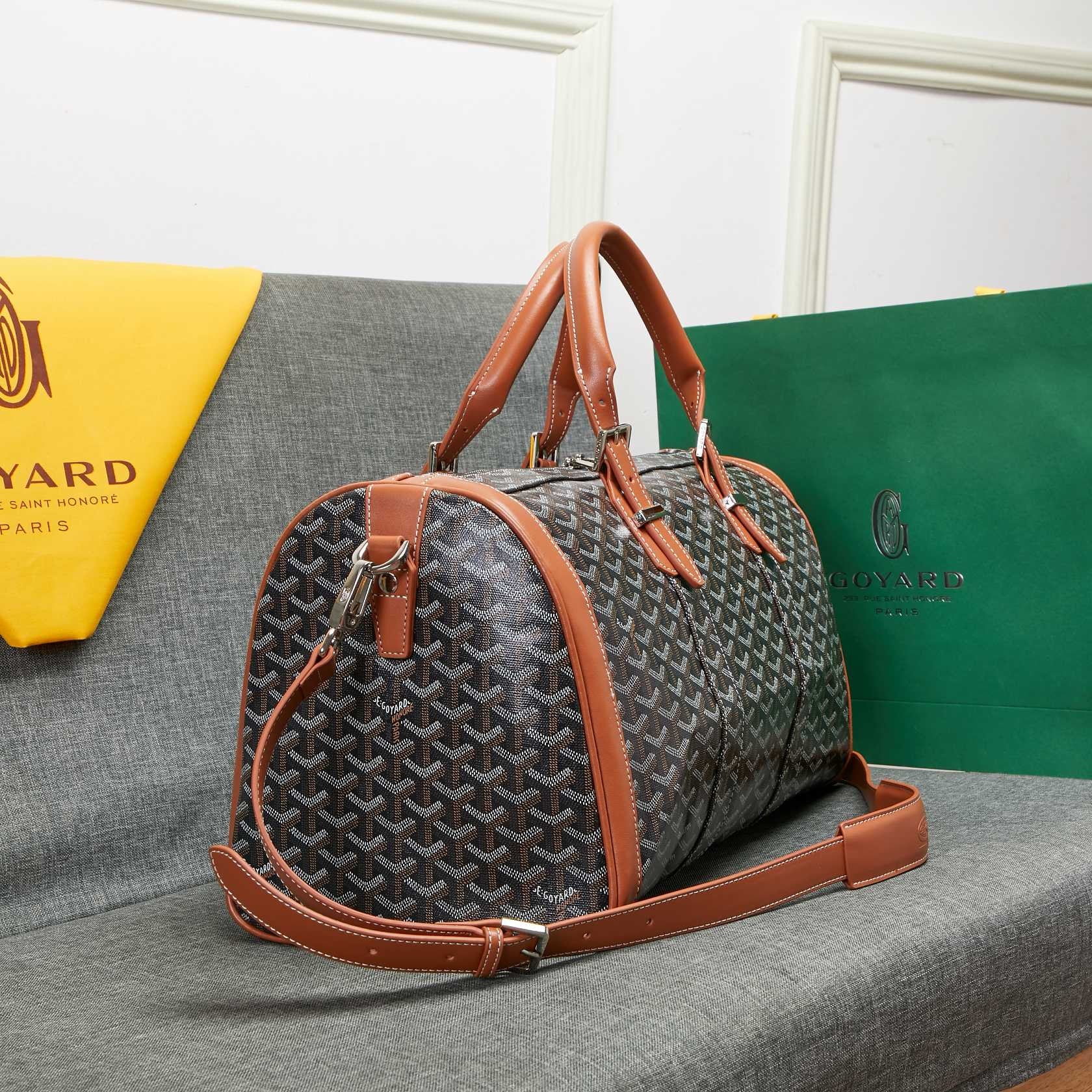 Goyard Leather Travel Bag