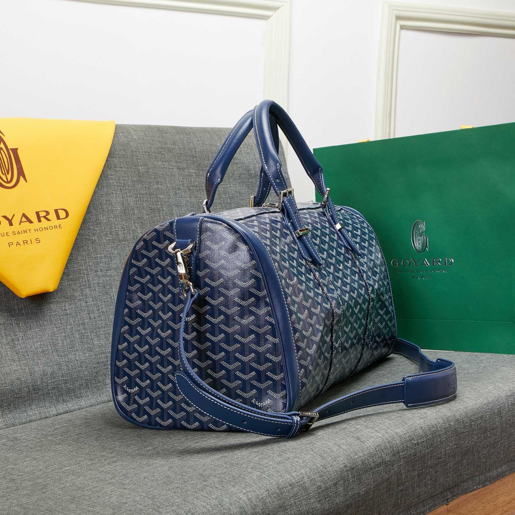 Goyard  Leather Travel Bag
