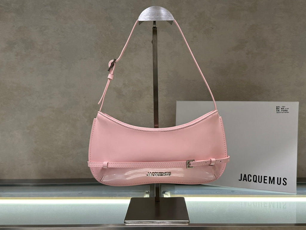Geantă Jacquemus Le Chiqito roz