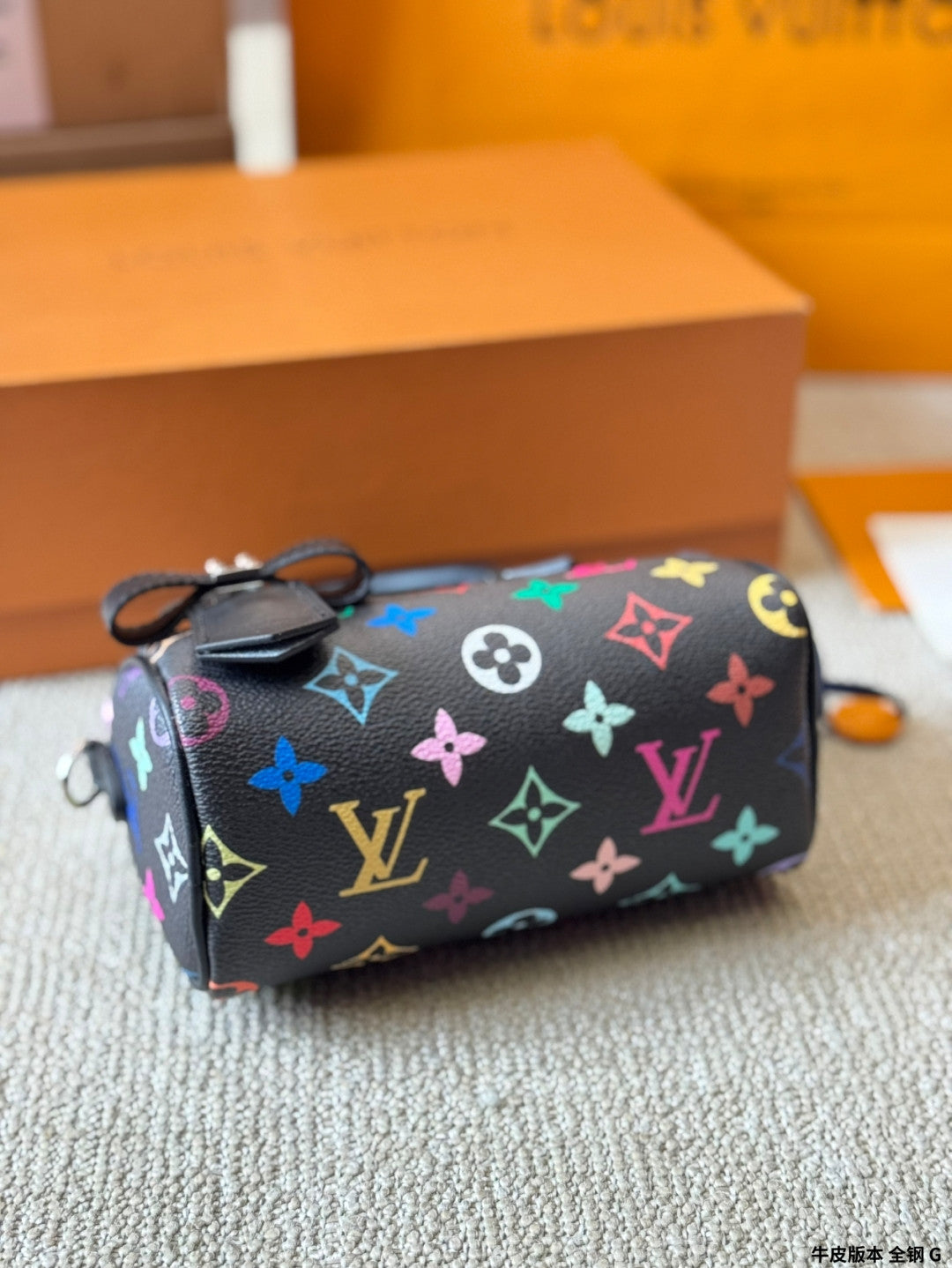 LV Murakami black bag