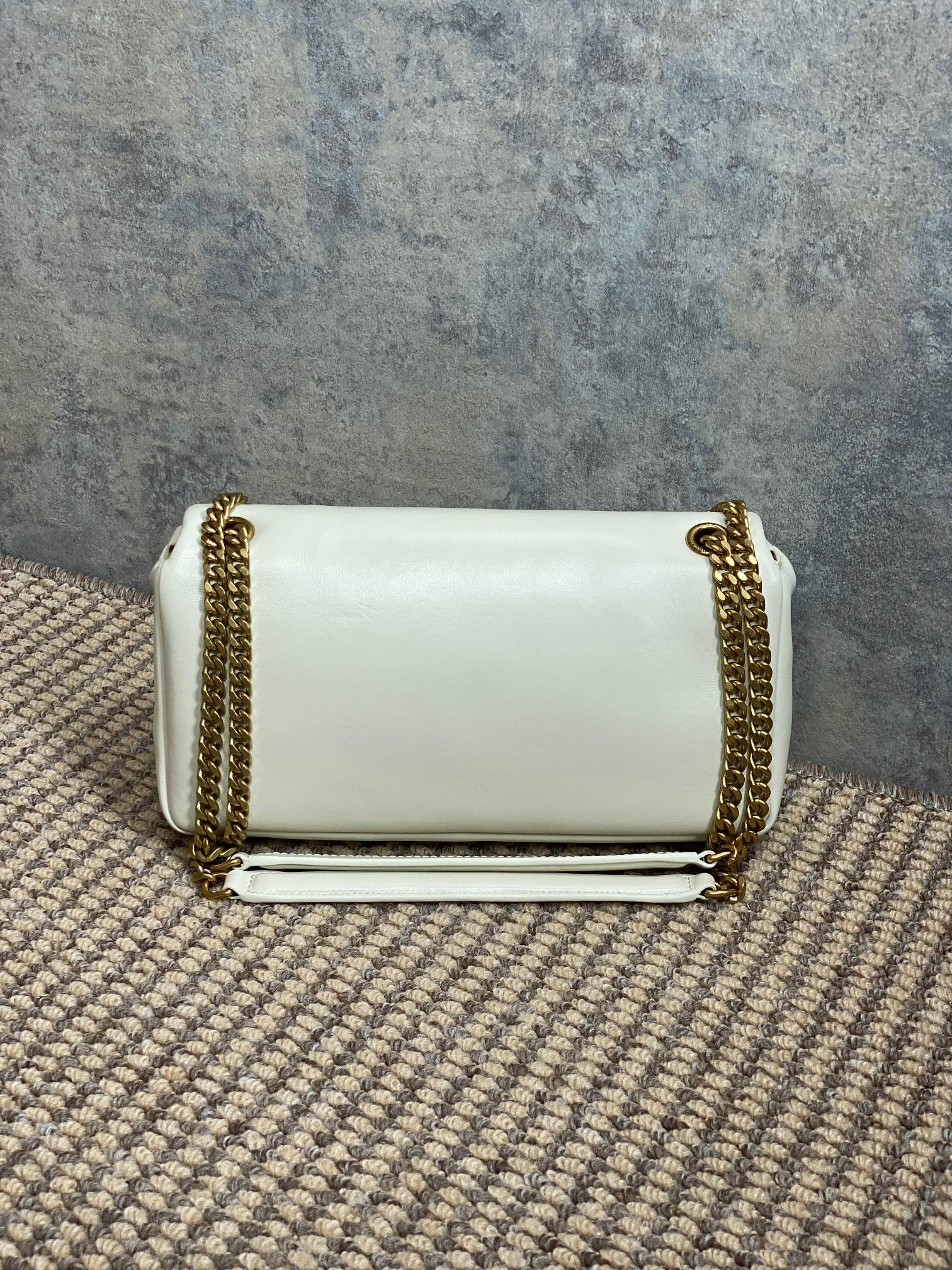 YSL Calypso bag white