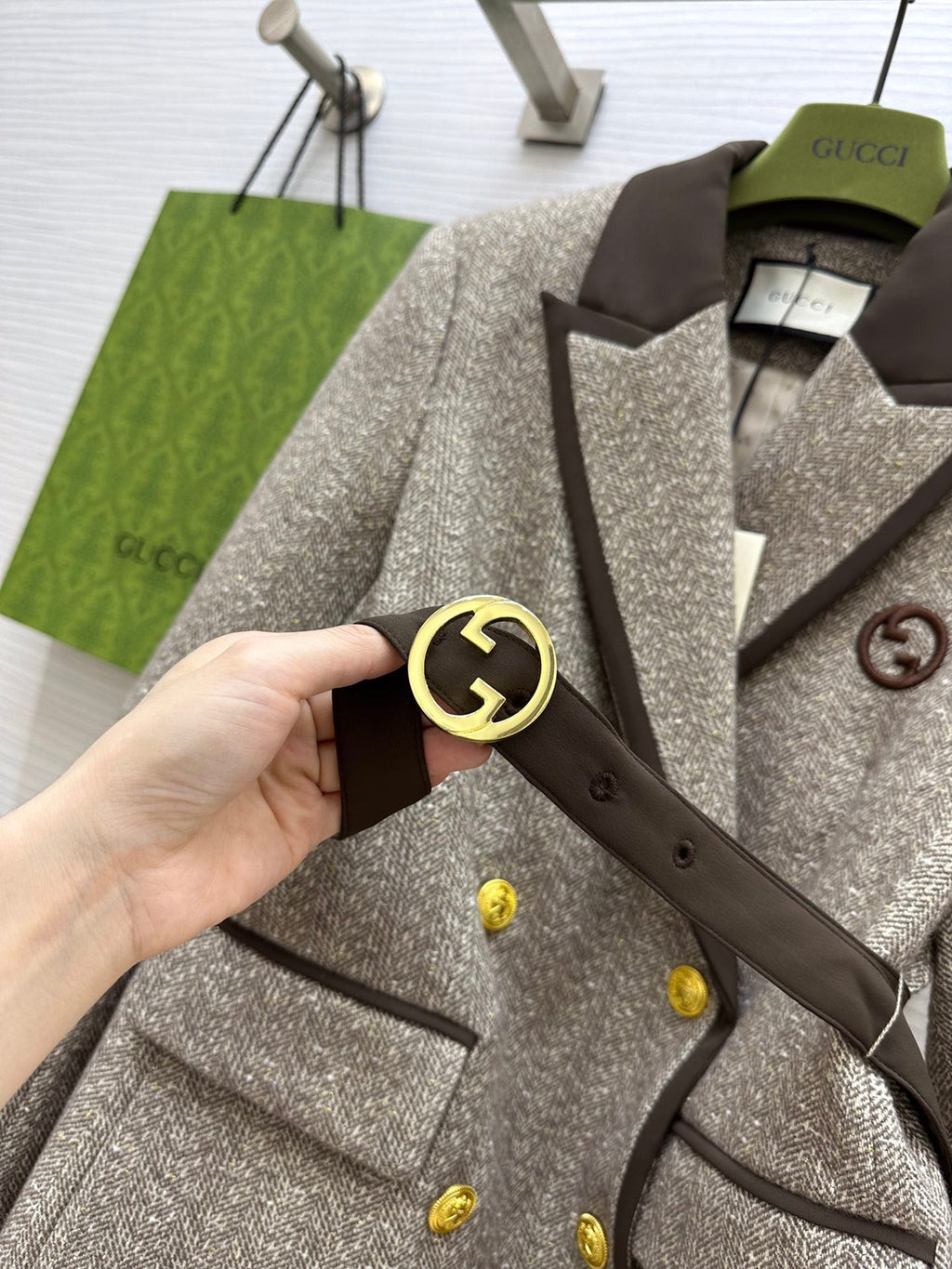Gucci Tweed Jacket