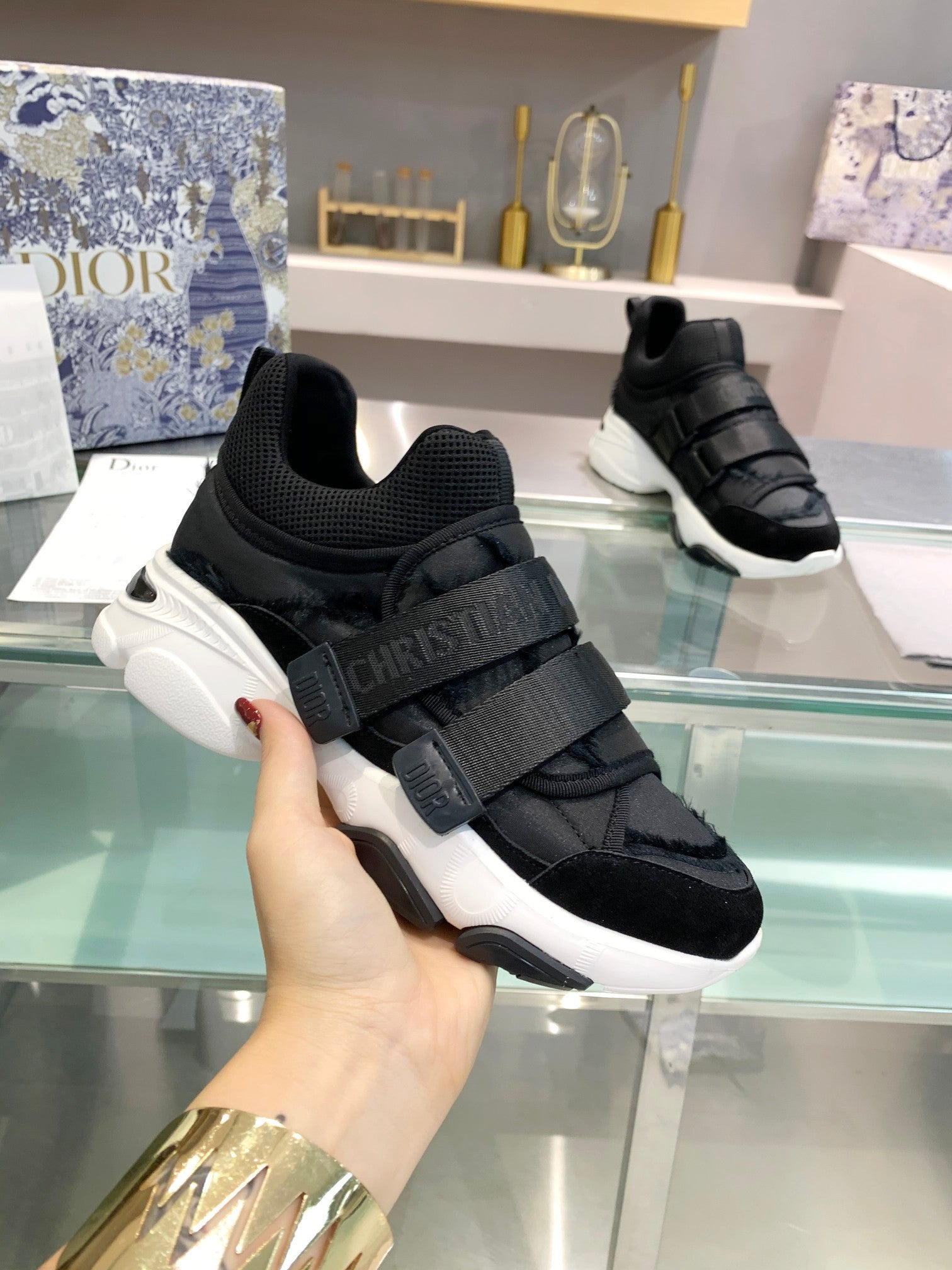 Dior black sneakers