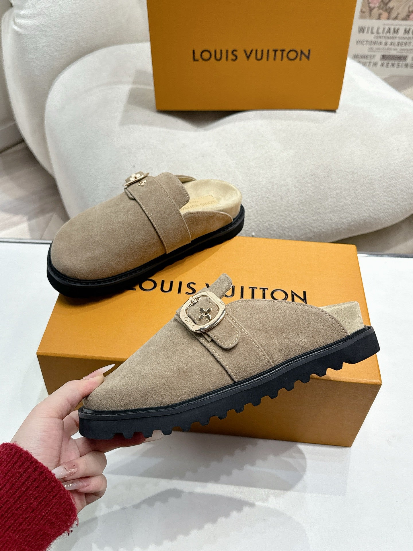 Louis Vuitton open shoes