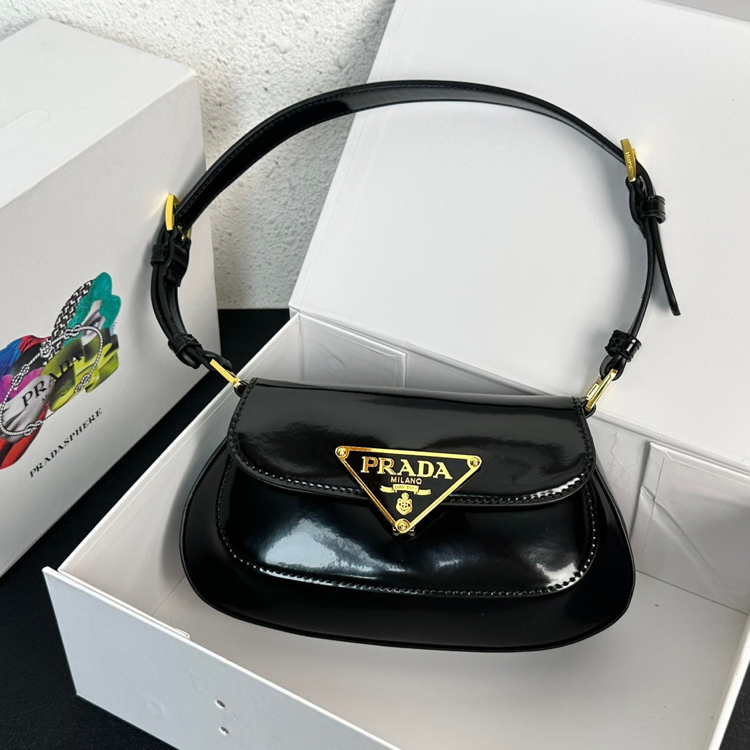 Prada shoulder bag black