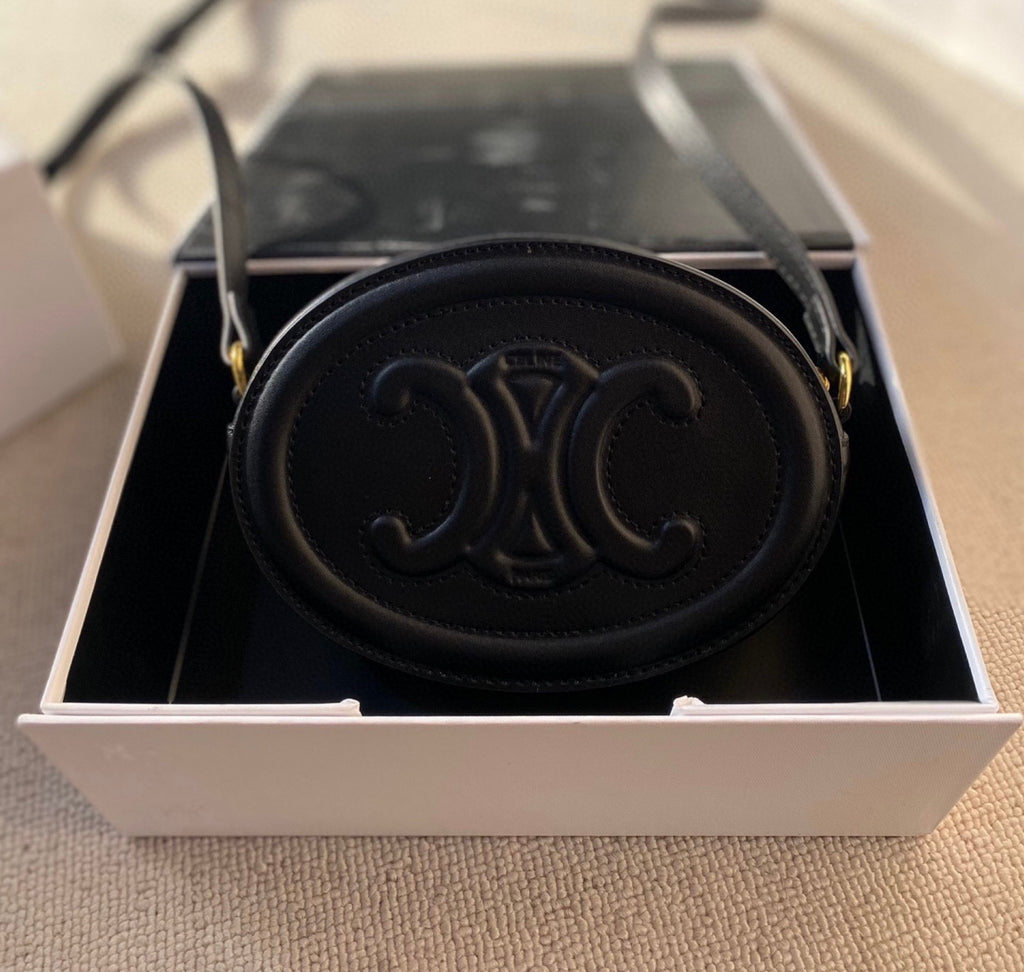 Celine Crossbody Oval Purse
