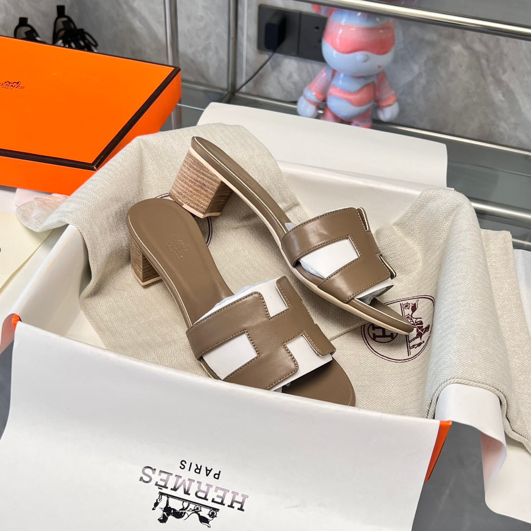 Sandale Hermes cu toc